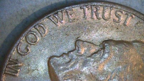 1972 Jefferson Nickel with Very Strong Doubling on both Obverse and Reverse - Picture 3 of 3