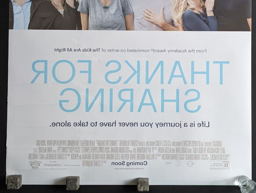 Thanks for Sharing (2012) Original 27x40 Movie Poster Double Sided Rolled - Picture 5 of 12