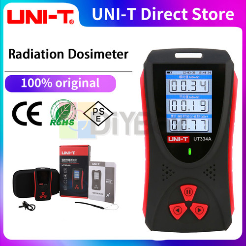 UNI-T UT334A Geiger Counter Electromagnetic Radiation Detector Xβγ-ray Detection - Picture 1 of 1
