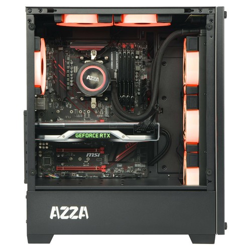 Konfigurator AZZA Apollo Gaming PC RGB LED AMD Ryzen Wasserkühlung NVMe SSD W11 - Bild 2 von 6