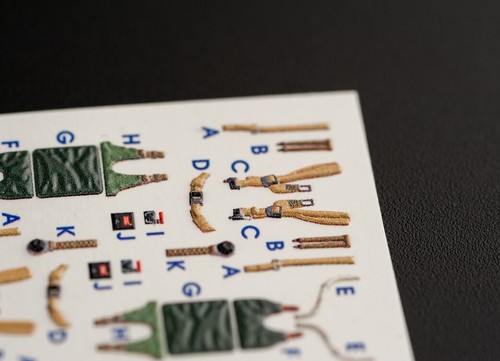 Kelik K72044 Blackburn Buccaneer S2C Interior 1/72 3D Decals for Airfix Kit - Bild 6 von 7