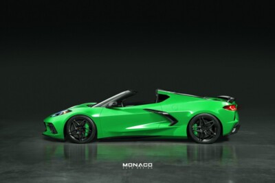 MRR M755 GLOSS BLACK WHEELS CORVETTE C8 STINGRAY Z51 19x8.5 & 20x11