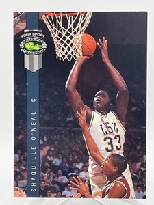 Shaquille O'Neal 1992 Classic Four Sport #1 Rookie Card RC F2