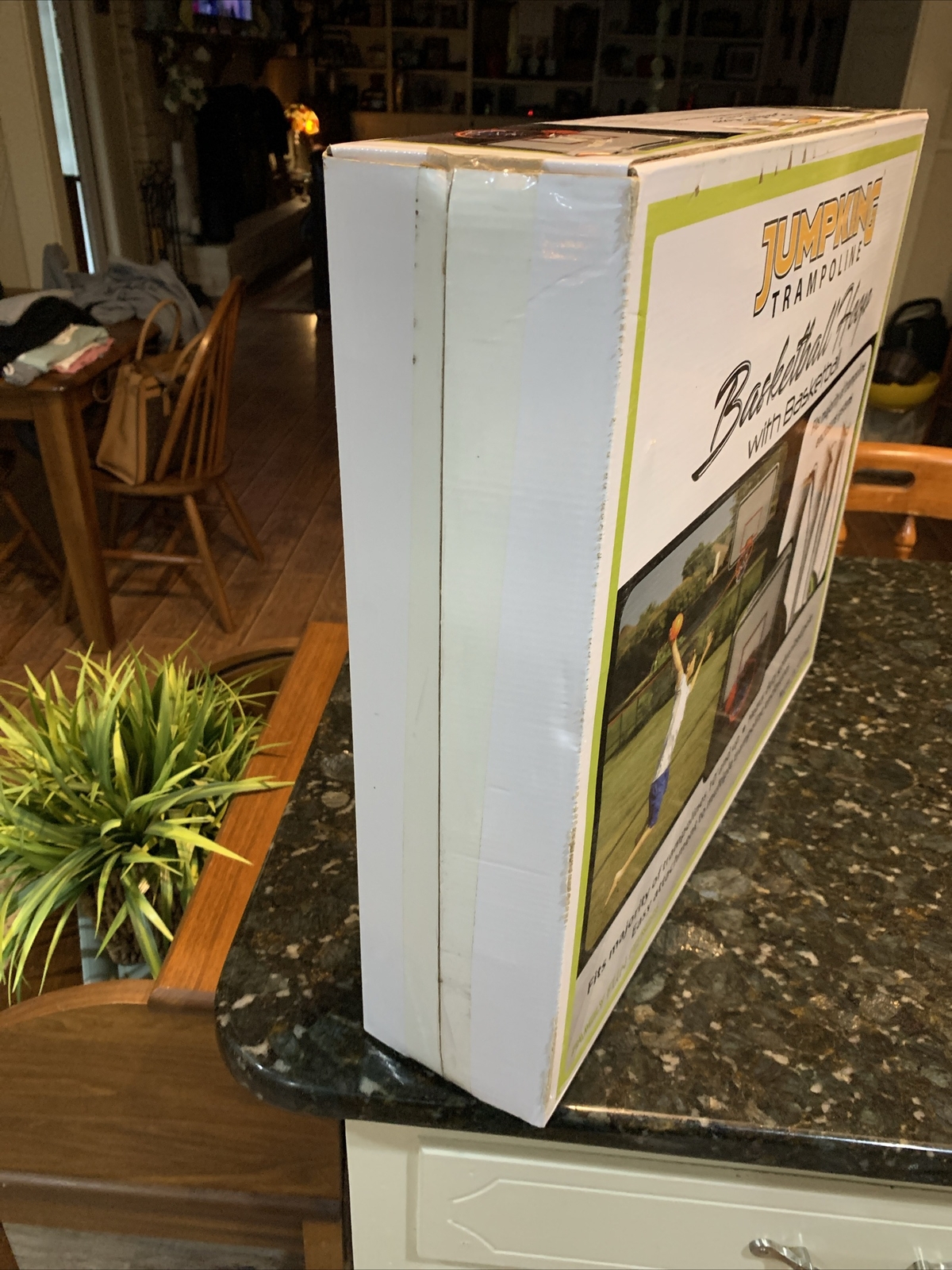 Jumpking Trampoline Basketball Hoops With Basketball , New. Attaches