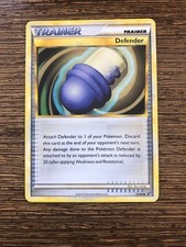 Pokemon Card Trainer Defender 72/90 - Pokemon Card - Excellent Near Mint
