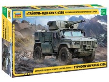 Zvezda 3648 Russian Armored Car Typhoon VDV K-4386 4x4 Scale Model 1:35 NEW BOX