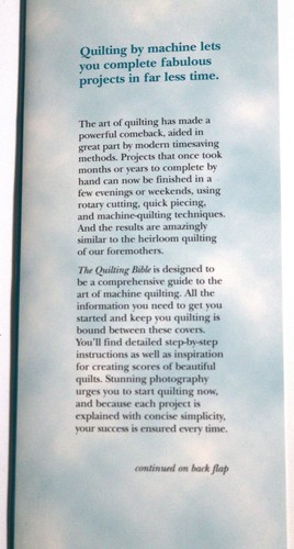 Singer Sewing Reference Library: The Quilting Bible w Over 30 Complete Projects - Picture 2 of 11