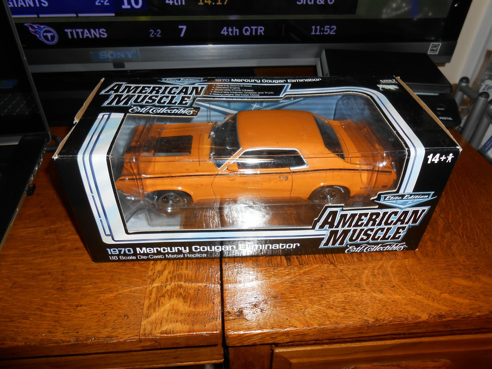 RARE AMERICAN MUSCLE ERTL 1970 MERCURY COUGAR ELIMINATOR ELITE EDITION 1 18 RARE AMERICAN MUSCLE ERTL 1970 MERCURY COUGAR ELIMINATOR ELITE EDITION 1 18
