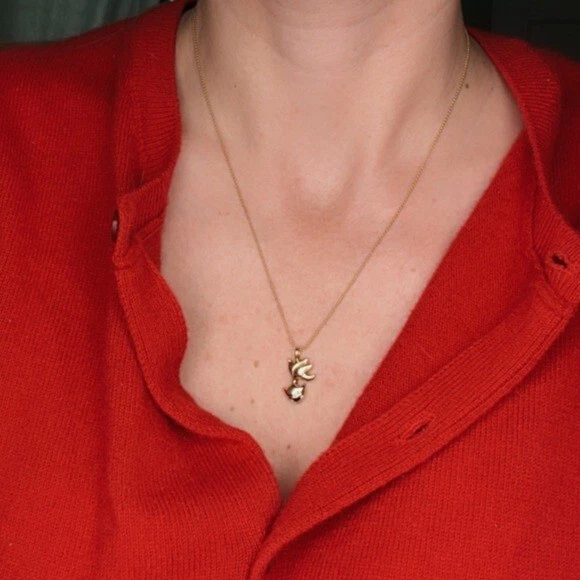 RARO Tiffany & Co. 18k Koi Pez Dije Oro Amarillo y Diamantes Foto 4 de 4