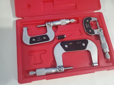 MHC 0-3'' Micrometer Set