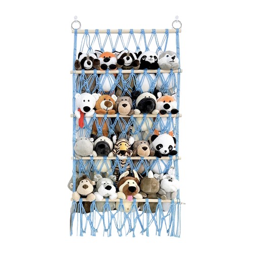 Stuffed Animals Net Plush Toy Organizer Hammock Wall Hanging Storage Net - Picture 6 of 16