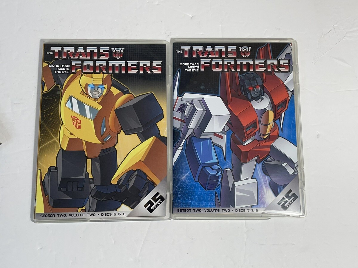 Transformers: Season 2, Vol. 2 (DVD, 2010, 4-Disc Set, 25th