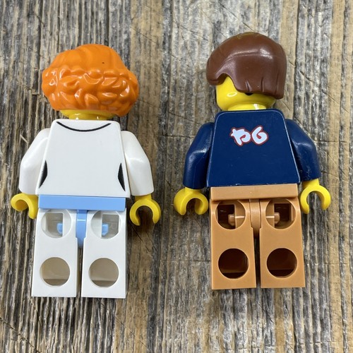 Lot of 2 Lego Ninjago Movie Ninja Minifigures Lauren & Henry Ice Cream 70615 - Picture 3 of 7