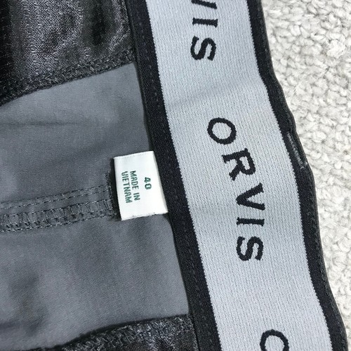 Orvis Pants Mens 40x32 Gray Hiking Nylon Stretch Performance Outdoors - Picture 6 of 10