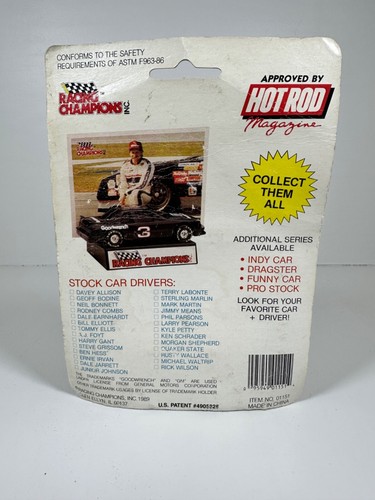 DERRIKE COPE 1989 PUROLATOR 1:64 RACING CHAMPIONS DIECAST CAR WITH CARD READ - Picture 2 of 5