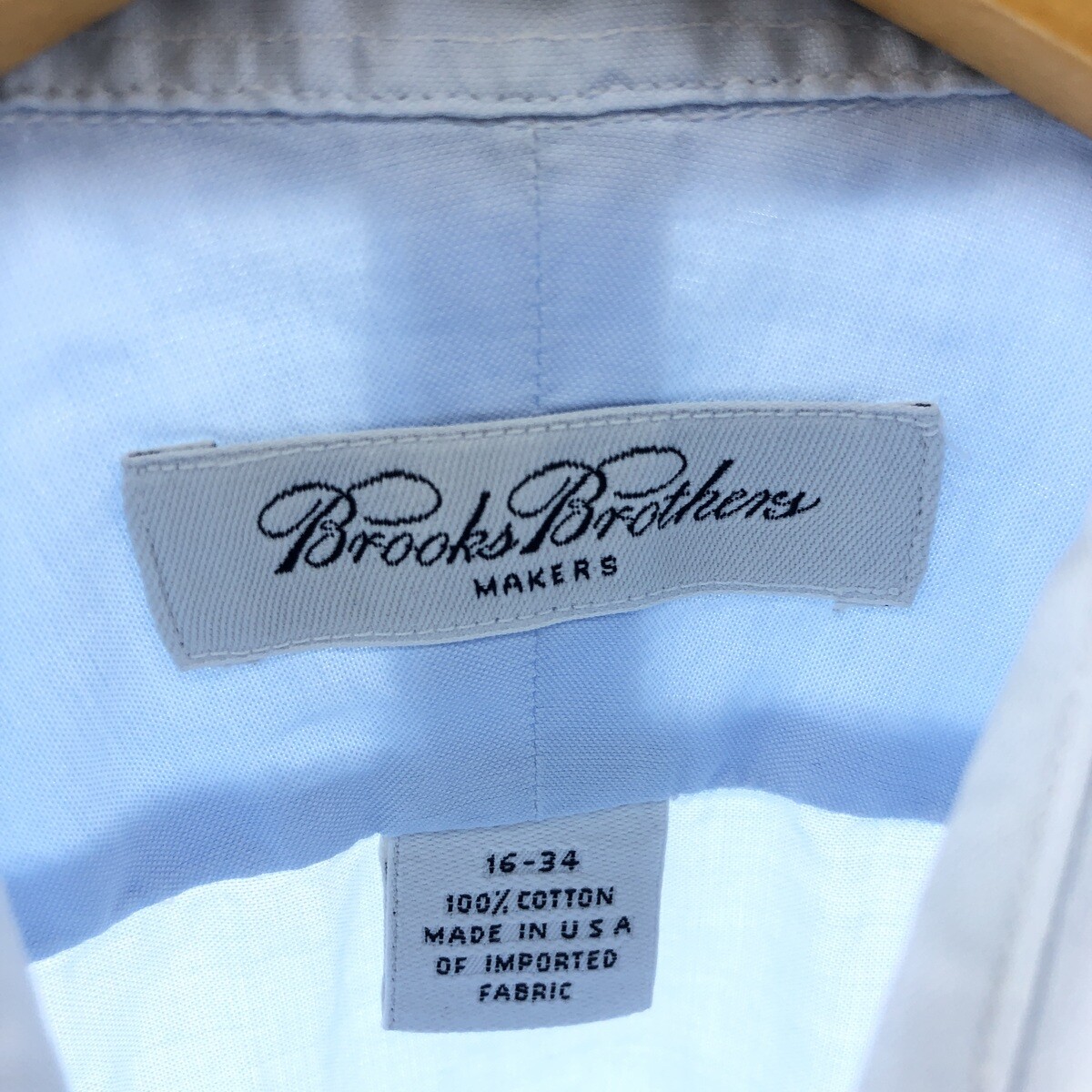 brooks brothers makers usa製　shirt 90'S Brooks Brothers MAKERS Long Sleeve Cotton Shirt Made in