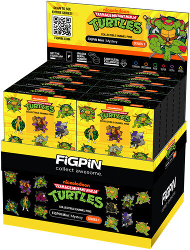 FiGPiN - Mystery Mini Pin - Teenage Mutant Ninja Turtles - Serie 1 - 1 Pin [Neu - Bild 9 von 9