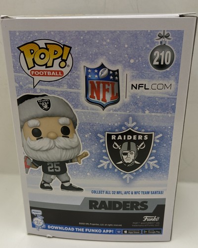 Fanatics Funko Pop Santa Christmas Vinyl Figure NFL Football Choose One - Picture 40 of 49