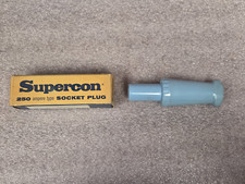 '1 PIECE' - PN# PS250GBL - SUPERCON - SOCKET PLUG - BLUE 250A 600V