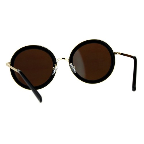 Women's Stylish Sunglasses Double Frame Round Fashion Shades UV400 - Bild 8 von 25