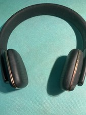 ECHOS Wireless Bluetooth Headphones Lasting Comfort Rich Sound Black NO CHARGER