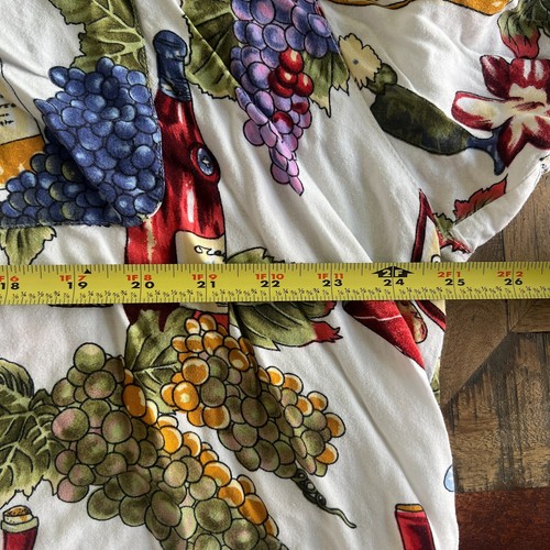 Vintage Island Collection Hawaiian Shirt Size 2XL Wine Grape Tropical Vacation - Bild 6 von 8