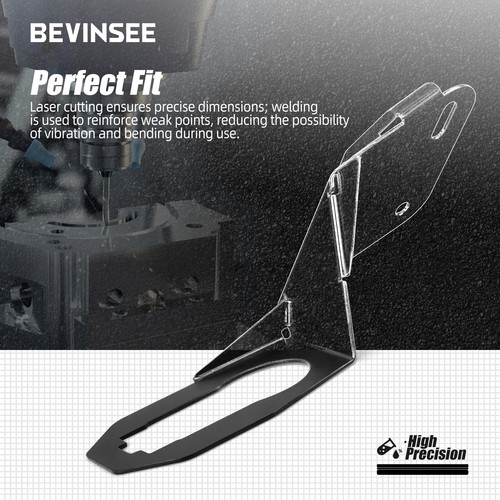 Trailer Wiring Connector Relocation Bracket Steel For Toyota 4 Runner 2014-2024 - Picture 4 of 9