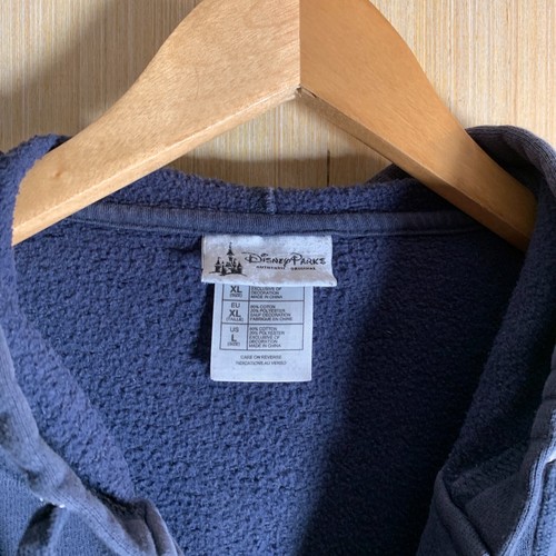 Vintage Disney Sweater Youth Size Extra Large Blue Long Sleeve Men's Pullover - Picture 6 of 12