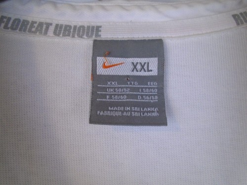 ENGLAND 2012 HOME NIKE SHORT SLEEVE RUGBY SHIRT JERSEY TOP XXL - Picture 5 of 7