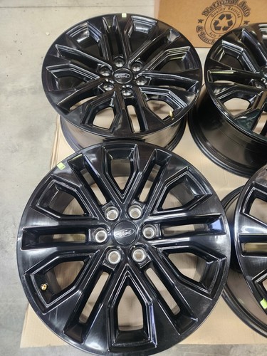 20" FORD F150 FACTORY FX4 BLACK WHEELS RIMS TAKE OFFS 2004- 2024 - Picture 2 of 7