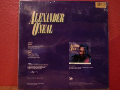 Alexander O'Neal / Fake 88 2×12inch Alexander O'Neal - Fake 88 House Mix, Tabu 652949-6 Ex