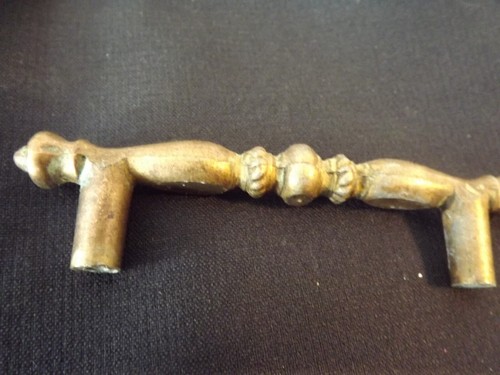 26 Vintage Messing Tür oder Schublade Griffe 4,5" lang 3" Halterung - Bild 5 von 10