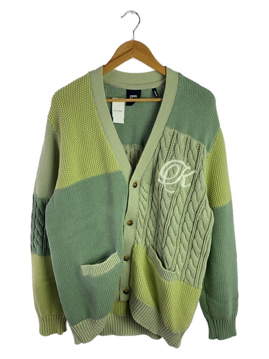 KITH Cardigan (Thick L Cotton Green 23-080-060-0000-2-0 Used