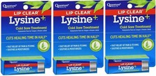 Lip Clear Lysine Plus Cold Sore Treatment 0.25oz(3 Pack)