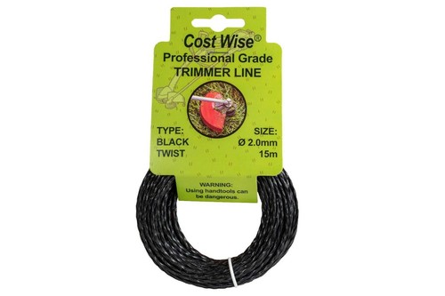 HEAVY DUTY TWIST STRIMMER LIINES FOR PETROL STRIMMERS 15M AND VARIOUS DIAMETERS - Picture 2 of 10