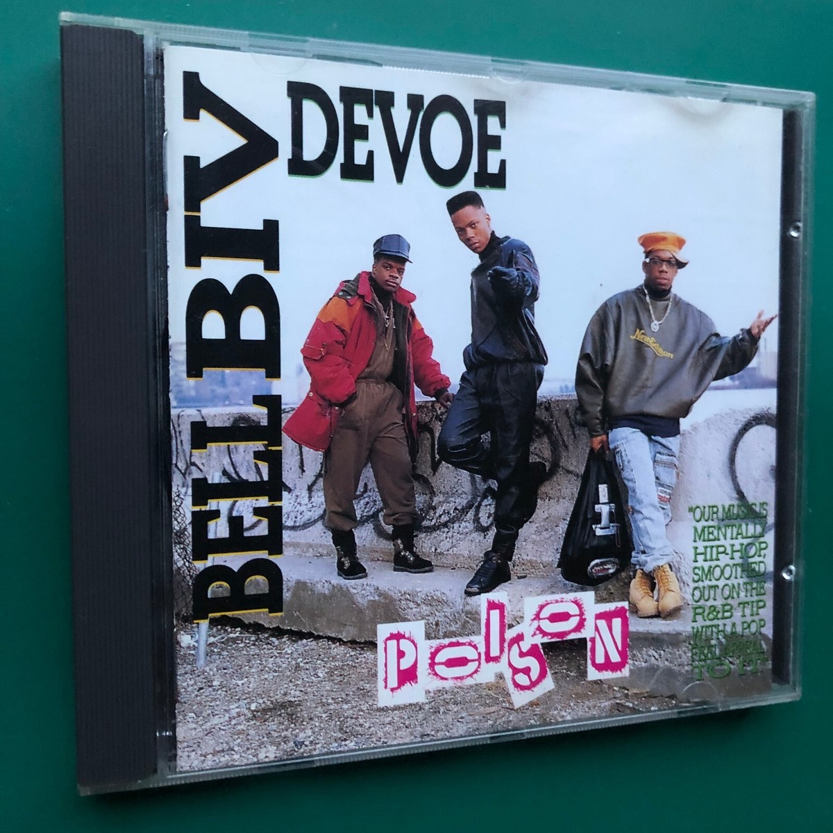 Bell Biv Devoe POISON Hip Hop R&B New Jack Swing CD Dope
