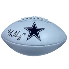 Brandon Aubrey Signed Auto Autographed Dallas Cowboys Football Beckett BAS COA