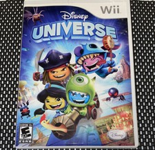 Disney Universe (Nintendo Wii, 2011) Complete With Manual r1s8 0825