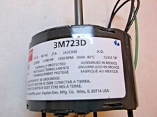 1/100 HP HVAC Motor Shaded Pole 1550 Nameplate RPM 115 Voltage Frame 3.3 (R)
