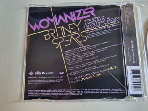 Britney Spears - Womanizer REMIXES CD Maxi Europe - Picture 2 of 3