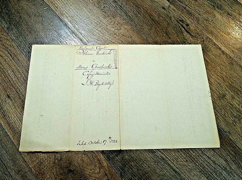 1838 New York Circuit Court document signed by Henry R. Bristol -- John Cushman  - Picture 6 of 7