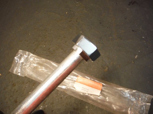 Harley Davidson FL FX FXR SHOVELHEAD Chrome Rear Axle Bolt 41552-67 drum brake - Foto 9 di 11