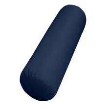 AD101 Medium 24 x 6 Knife Edge Bolster Pillow Cushion Insert Slip Cover Set