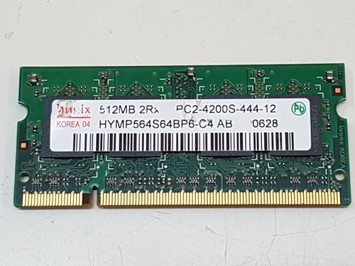 Genuine Used Hynix Laptop DDR2 RAM 512mb pc2-4200s-444-12 - Afbeelding 1 van 2