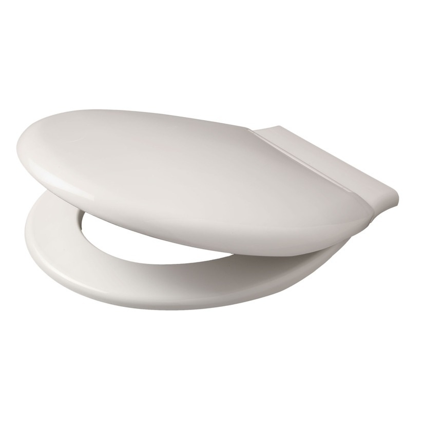 Toilet Seat Caroma Fowler TASMAN MKII WIDE SEAT 800267W White eBay