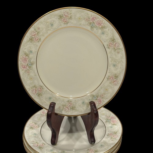 Set of 4 Noritake Willowbrook 9722 Bread Plates 6 1/2" Vintage Fine Bone China - Picture 5 of 9