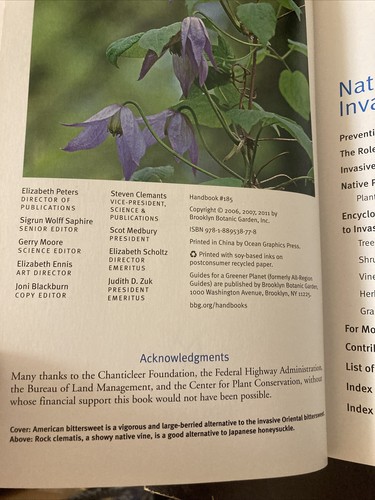 BBG Guides for a Greener Planet Ser.: Einheimische Alternativen zu invasiven Pflanzen von - Bild 6 von 7