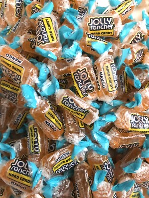 Jolly Ranchers MANGO candy 2 POUNDS LBS  bulk hard Candy 2027 NEW Fresh Tropical