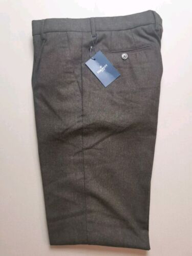 Hackett London Herren UK 30R gewaschene Wollhose NEU plissiert Notting Hill grün - Bild 20 von 21