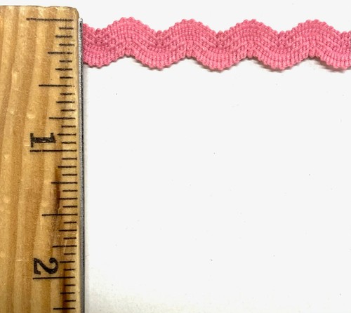 3/8" Stretch Elastic Novelty Ric Rac Zig Zag Trim - 18 Continuous Yards! - Picture 9 of 9